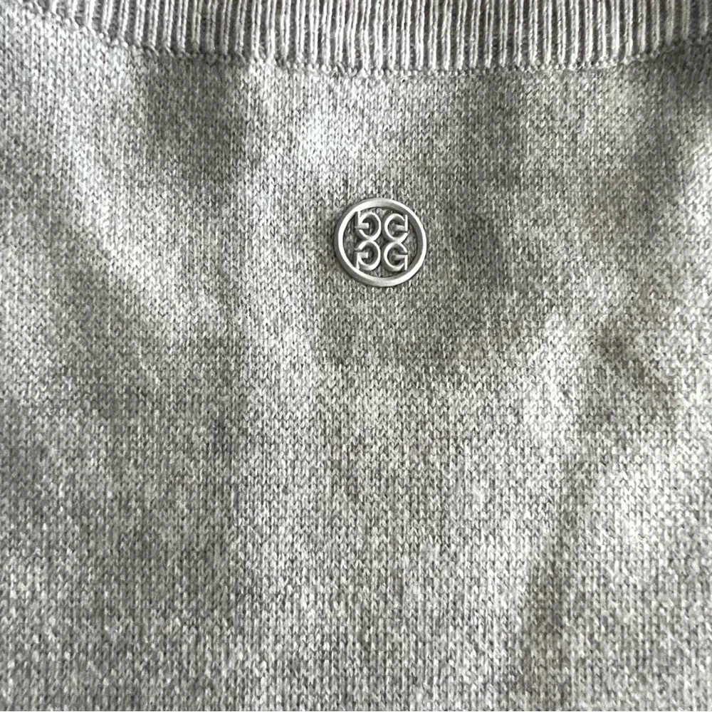 G/FORE Womens Jacquard Checkmate Crewneck Golf Sweater size Large - Picture 11 of 11